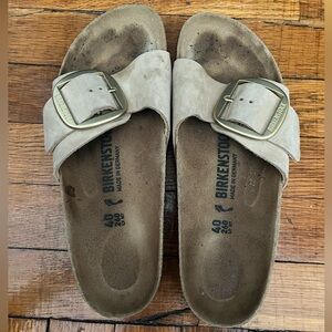 Birkenstocks Sandals Tan Suede
